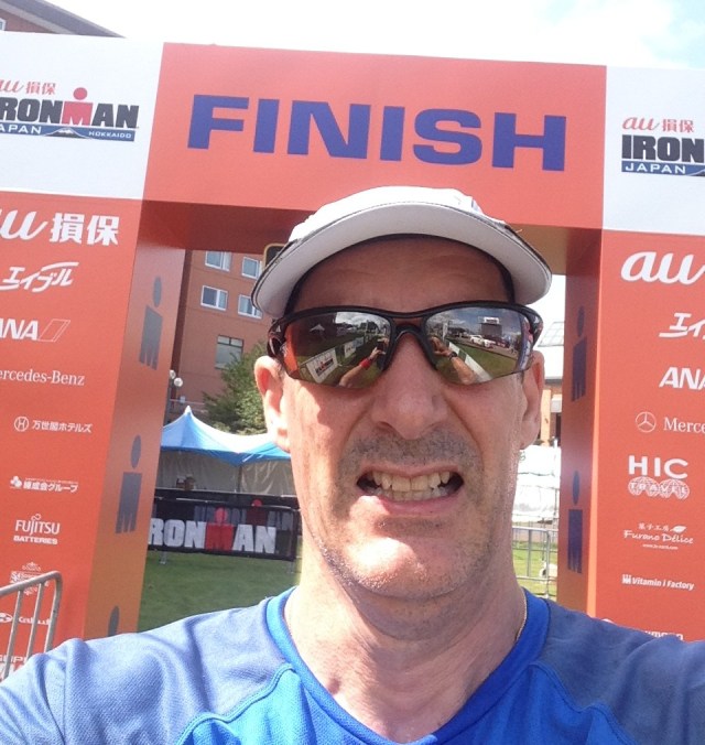 Ironman Finish Shute 2015