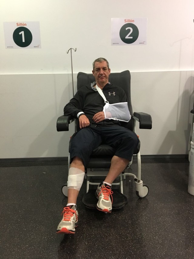 After the bike accident