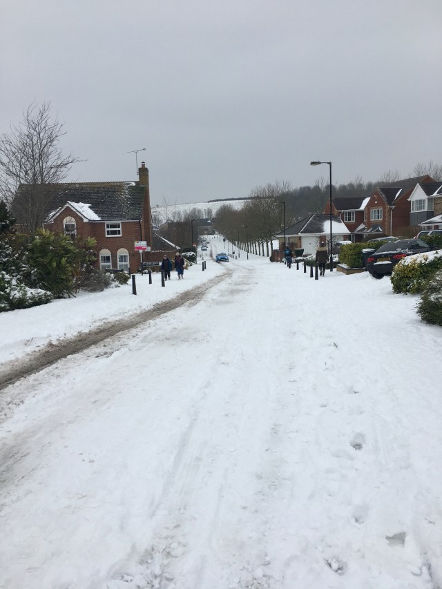 Snow in Salisbury
