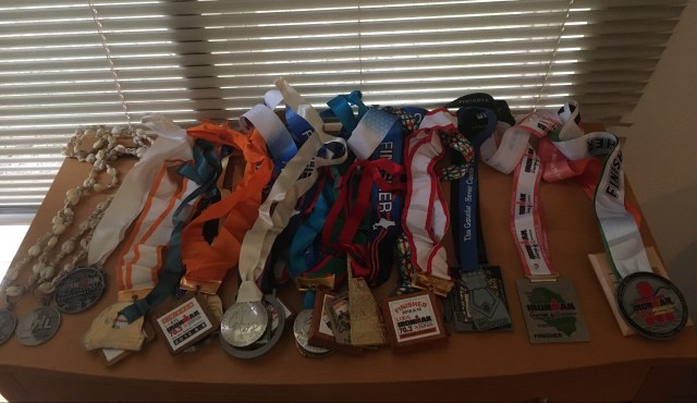 Finishers medals