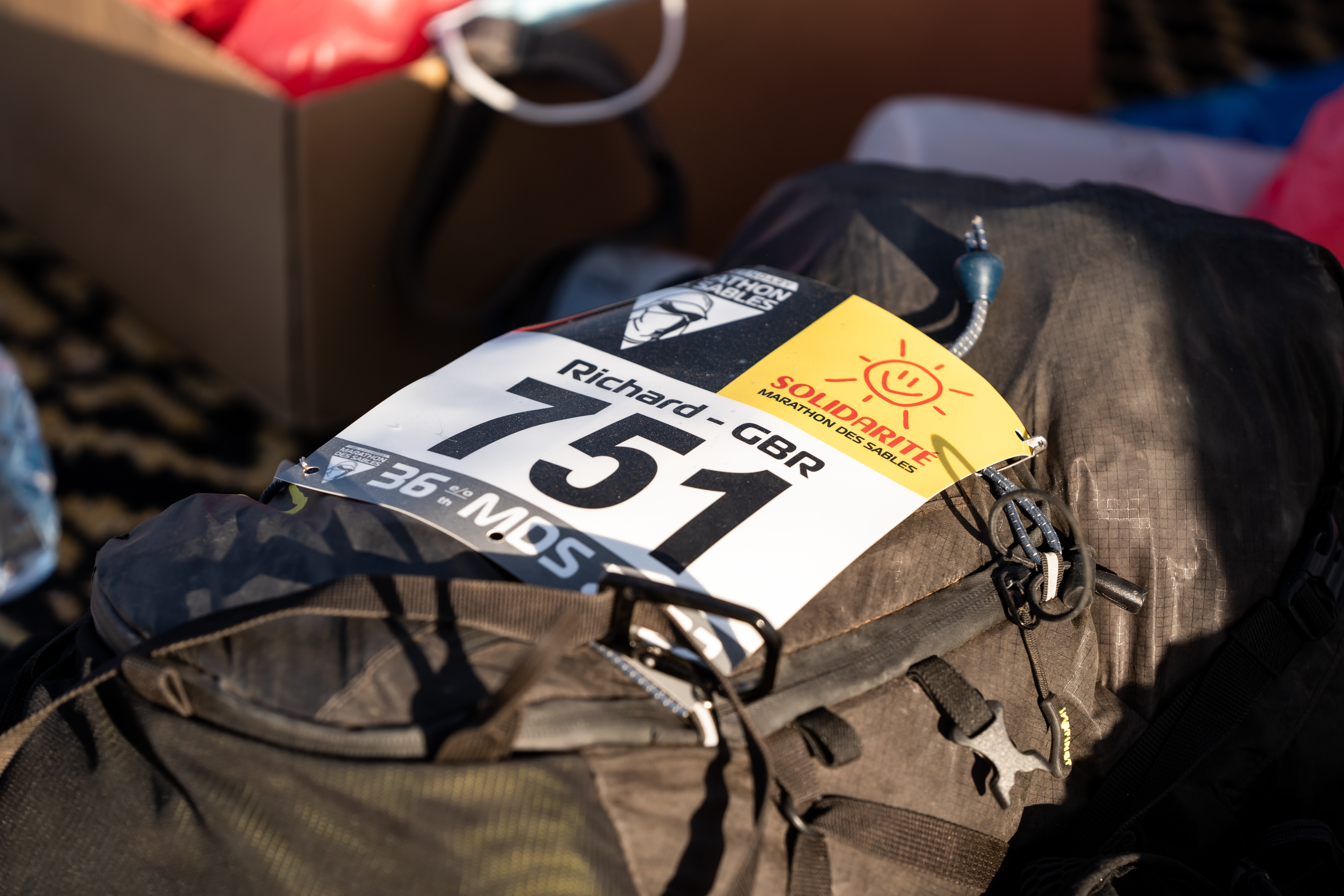 Richard - GBR: 751Marathon des Sables 2002