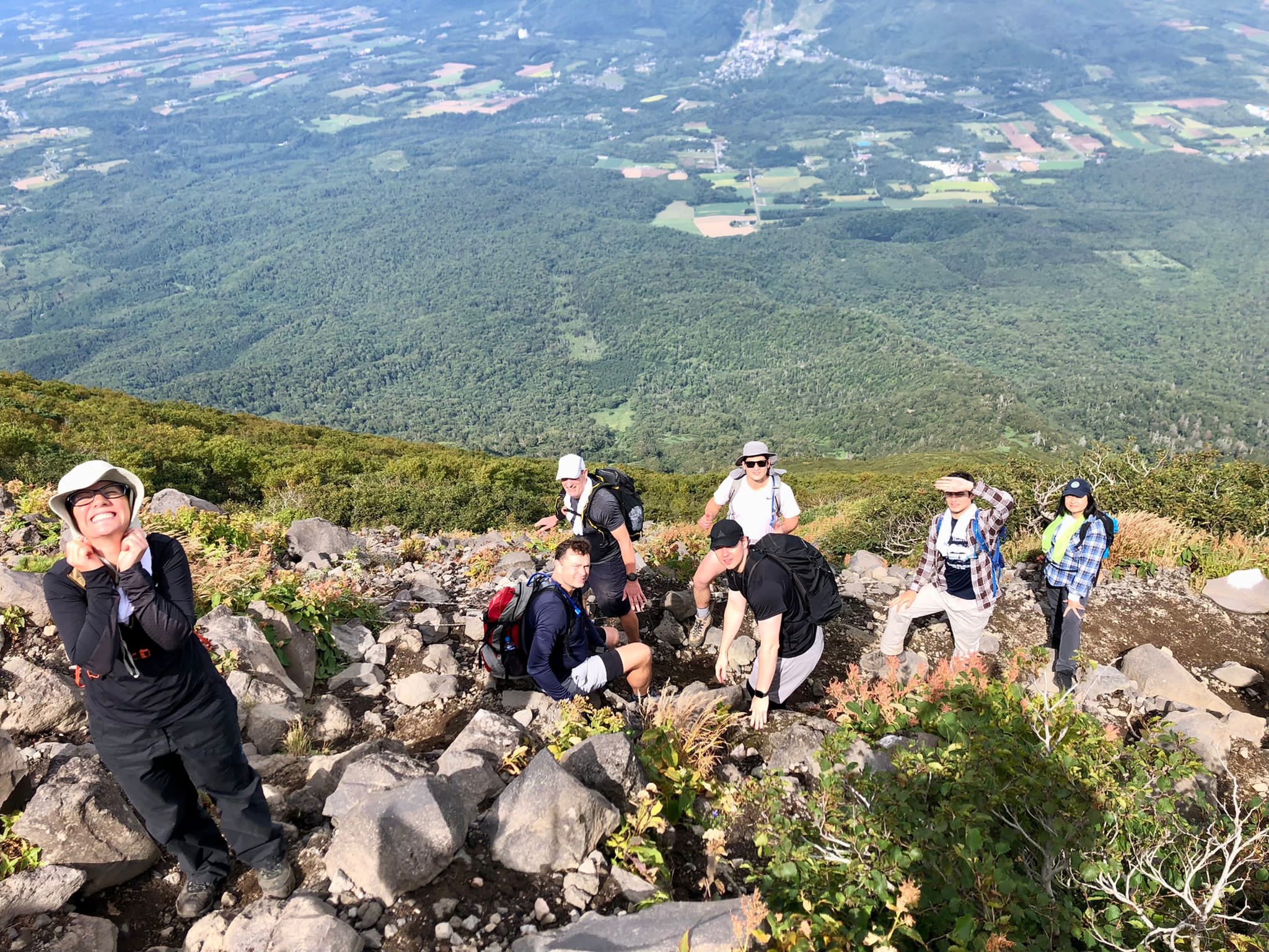 Amazing views at the top of Mt Yotei. Hokkaido 2022