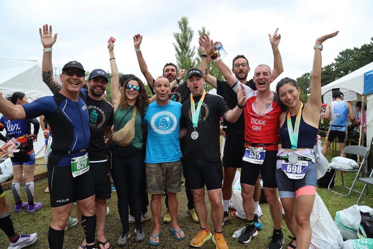 Finish Pic Ironman 70.3 Toyohashi Japan