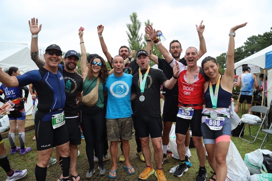 Finish Pic Ironman 70.3 Toyohashi Japan